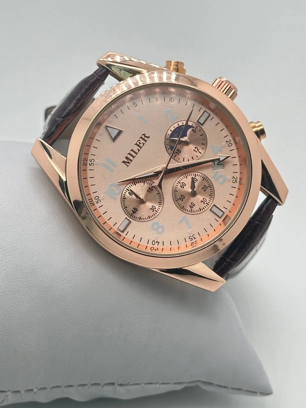 Miler Stainless Steel Quartz Watch 30m Waterproof Dress Style