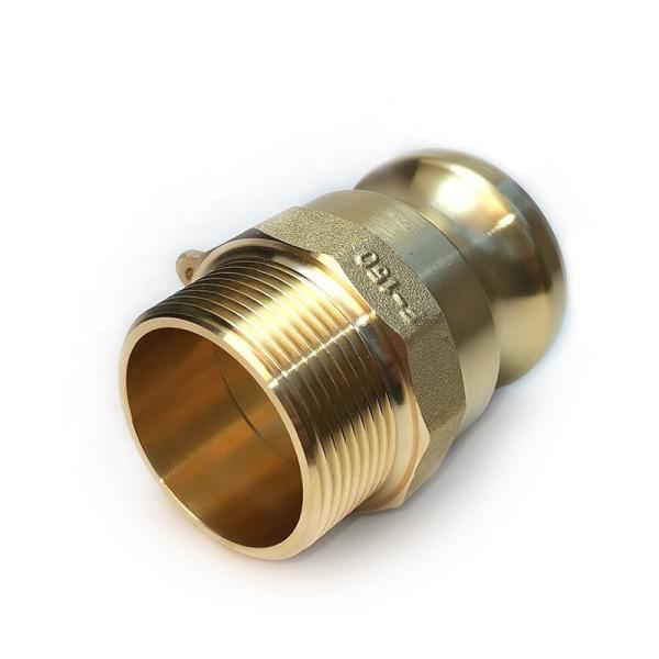1/2-8 Round Head Brass Camlock Coupling Quick Couplings Type B for Food and Beverage Industry