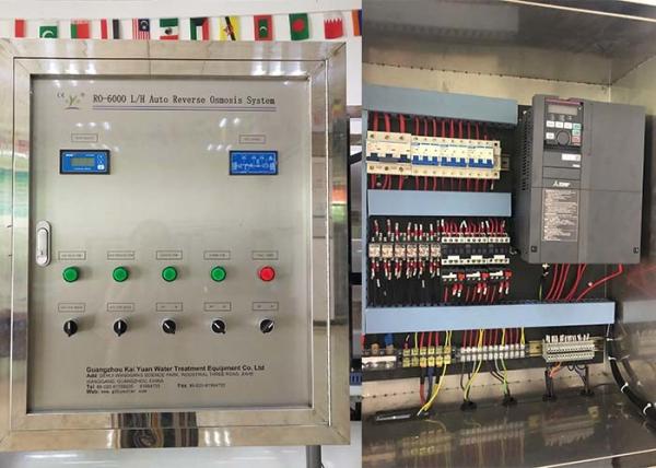 6TPH Water Desalination Process Plant Osmose Inverse Water Treatment