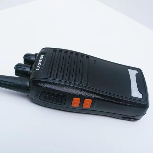 Baofeng 777s Portable Walkie Talkie Waterproof Long Distance Uhf Intercom Radio Black