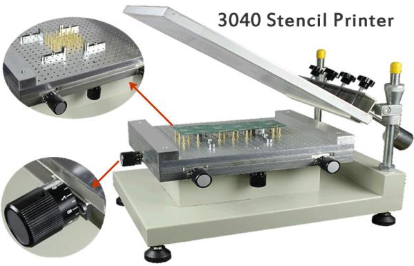 Professional SMT Production Line Solder Paste Stencil Printer For PCB Board