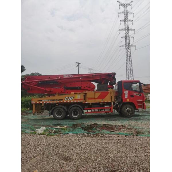 29000kgs Used Concrete Pump Truck Machine Equipment Truck Mounted Pump 2021 Sy 43m