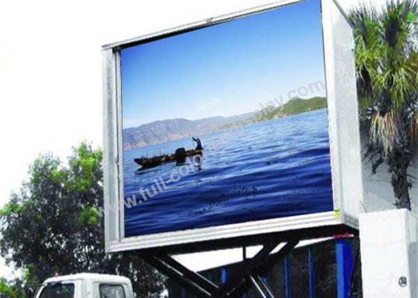 P10 / P16 Truck Mobile LED Display Full Color For Entertainment Centers