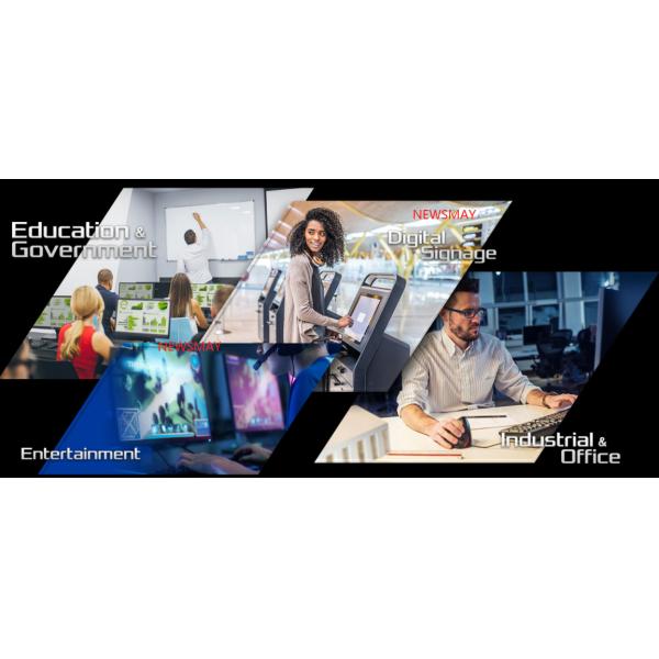 PENTIUM SILVER N6005 FANLESS MINI PC WiFi 6 Gigabit Lan HDMI DP VGA DISPLAY