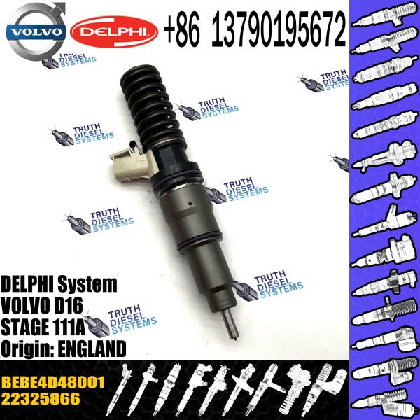 New Diesel Fuel Injector 22325866 BEBE4D48001 PENTA MD11 22325866 for VOL 22340648 3801144