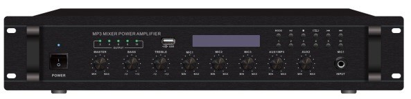 Integrated Speaker Public Address Power Amplifier 500W 4 To 16 Ohms