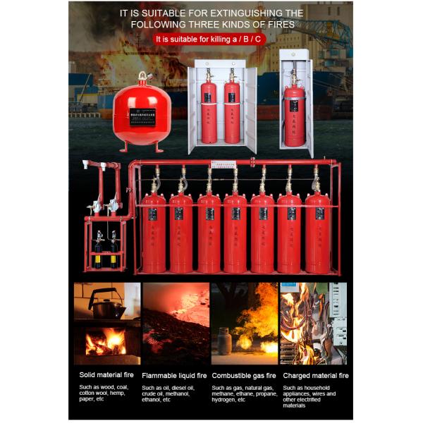 Огнетушитель противопожарной системы HFC-227EA Fm 200 портативный