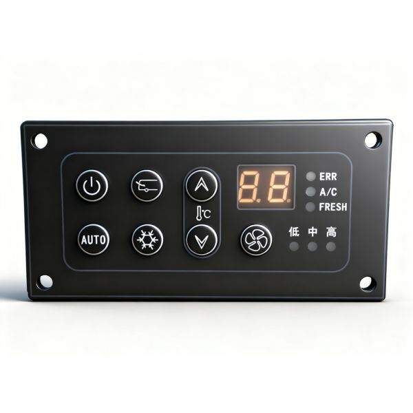 Universal Car Fitment ABS Material HVAC Control Module with 12V Power Supply for Bus Truck and Car AC Systems