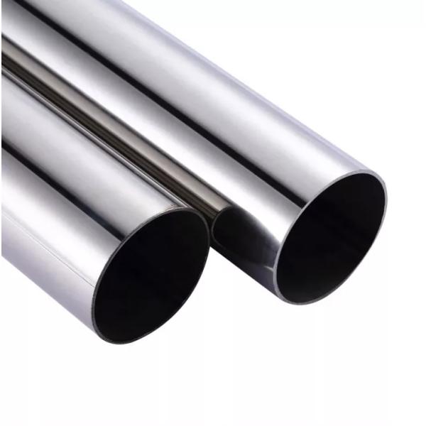 Silver Seamless 304 Stainless Round Tube 22x1.2cm For Construction
