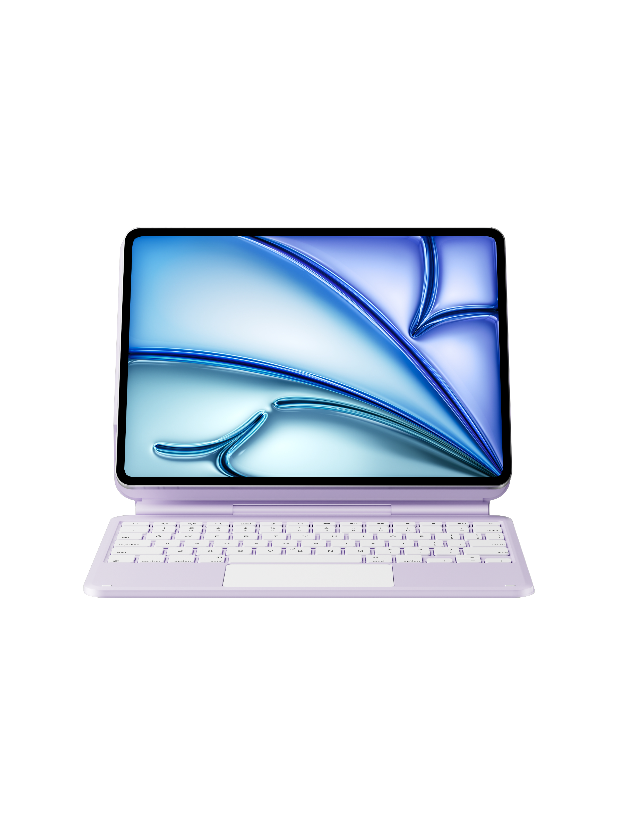 High Quality Aluminum Alloy Scissor RGB Backlit New Magnetic Adsorption Wireless Keyboard Case for iPad Pro(2025)13