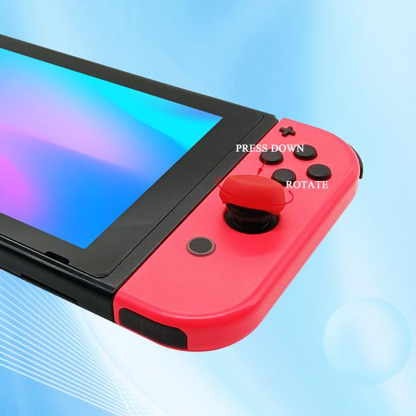 Colorful Hign Qualit Soft Silicone Thmubstick Grip , Joystick Caps for Nintendo Switch Oled