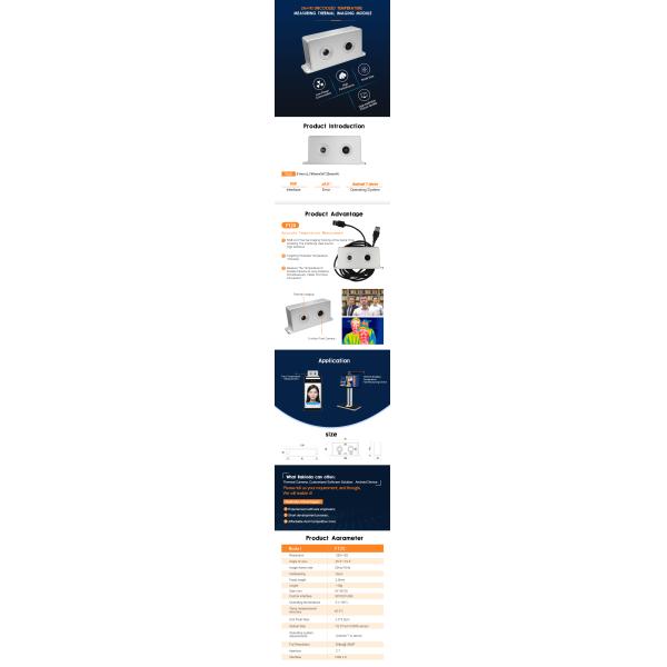 Высококачественный Usb тестера температуры тела FT20 взаимодействует модуль камеры USB распознавания лиц
