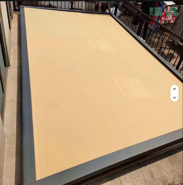Retractable Outdoor Sunshade Awning For Homes UV Resistant 6m Max Projection