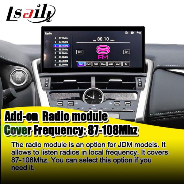 Lexus Android Экран для Lexus NX200T NX300H 2015-2017 10,25 дюйма IPS HD Дисплей Android 13 Беспроводной CarPlay, Android Auto
