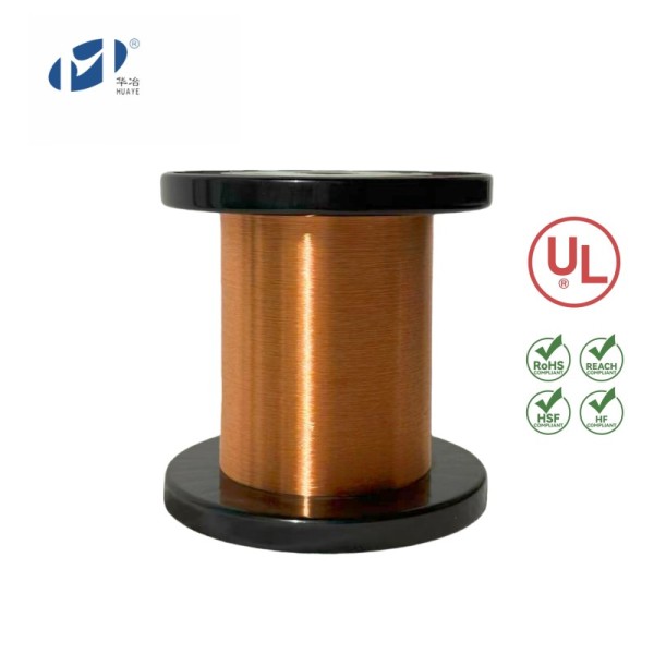 48 AWG Self Bonding Enamelled Copper Wire 0.042mm Class 220 Polyamide Imide Magnet Wire