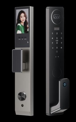 3D Facial Recognition Fully Automatic Smart Door Lock With 4.5 Inch Display & Video Doorbell