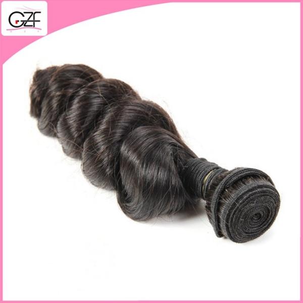 Tangle Free Pretty Brazilian Virgin Loose Wave Hair 3pcs Mixed Length Virgin Hair 100g