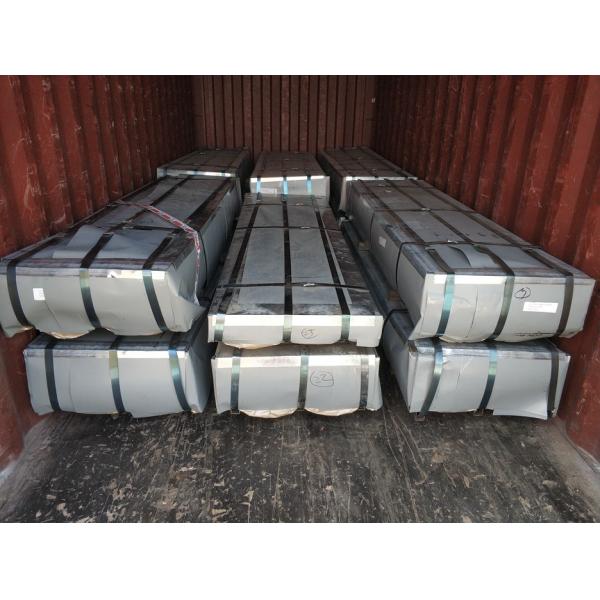 AS 1397 G550 ASTM A653 Galvanized Corrugated Roofing Sheets With SGCH Regular Spangle