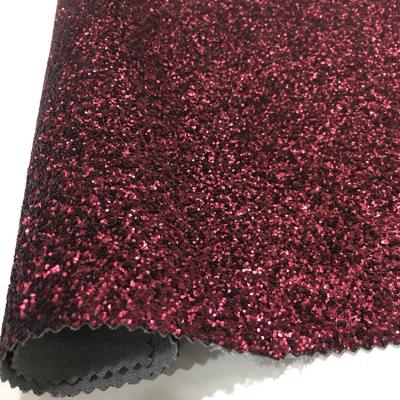 Fashion Glitter Leather Fabric Popular Design Decoration Uphosltery