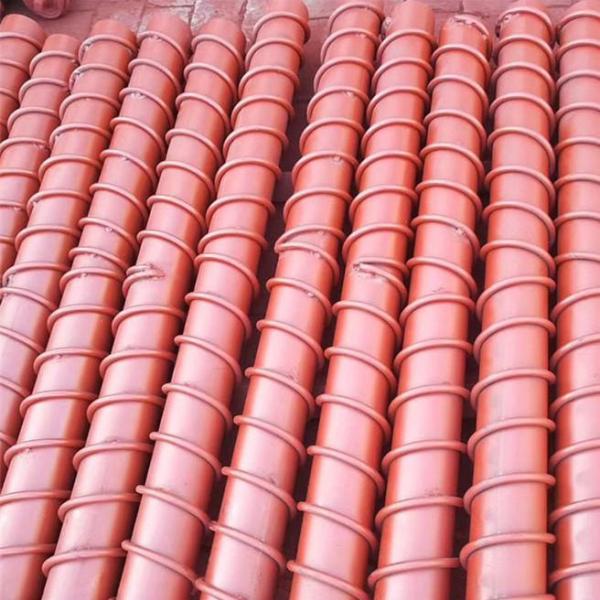 Rubber Cushion Impact Troughing Idlers 4'' Diameter Color Material