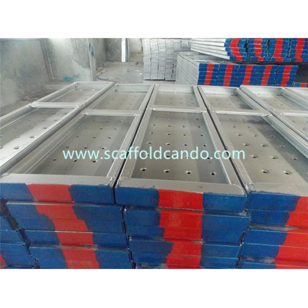 225*38mm galvanized Q195 painting painted scaffolding steel plank, steel board  for working platform EN12811