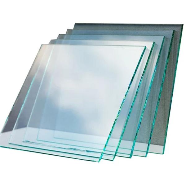 Clear Glass Flat Stainless Steel Balcony Railing 100 X 100 cm 3mm-19mm Tempered Glass Tou
