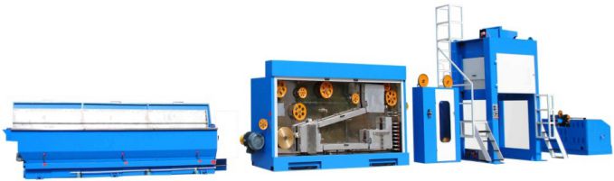 Машина чертежа 1500M/Min провода Annealer 3,5 mm медная алюминиевая штанги
