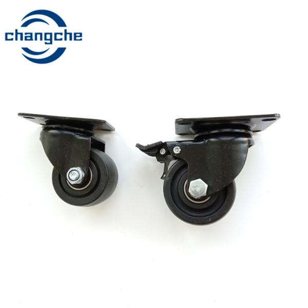 Heavy Duty Retractable Swivel Casters For Workbench Machinery & Table