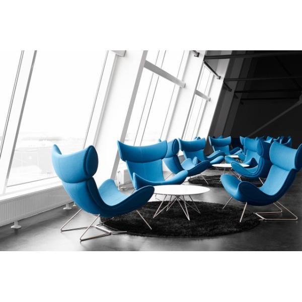 Replia Henrik Pedersen Boconcept Imola Chair Fiberglass / Leather Comfortable