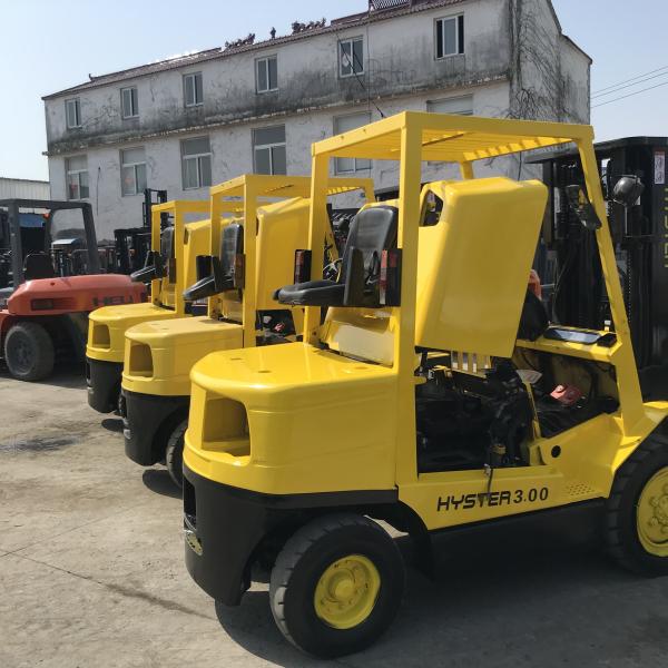 Hyster 30 3 Ton 3 Meters Used Diesel Forklift Lifting Machine Manufactured In Usa