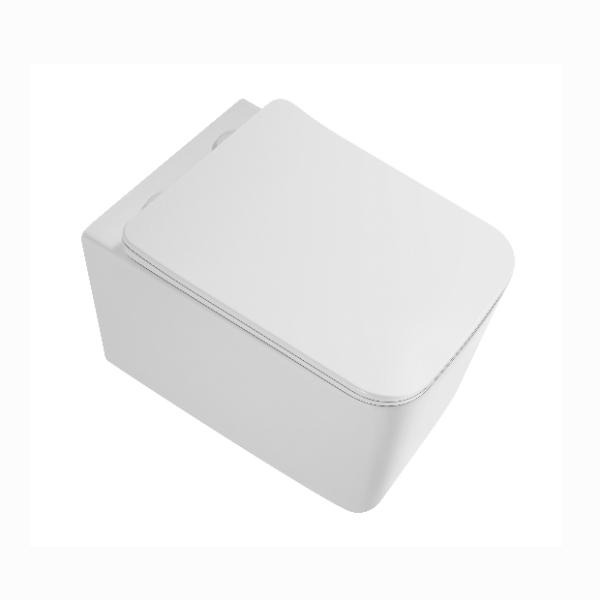 Wall Hung Elongated Toilet with Tornado Flush & Concealed Tank