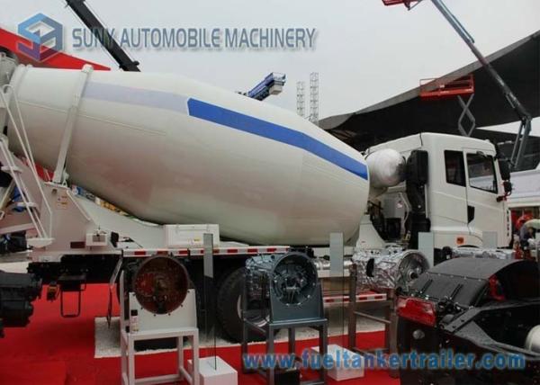 11 M3 Transit Mixer Truck CAMC 345Hp Detachable 90CM With Anti Leakage Groove
