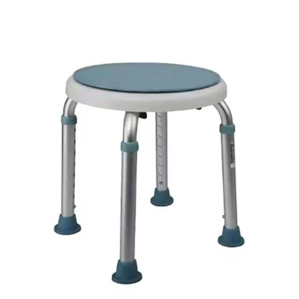 Health Care Swivel Bathroom Chair Home Swivel Bath Stool For Customized Load 100kg