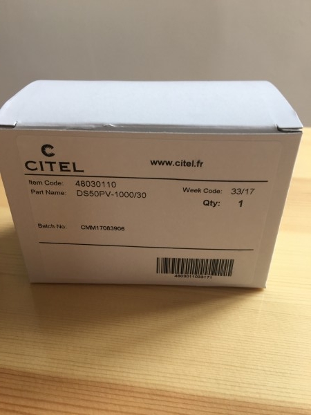 Предохранение от молнии DC DS50PV-30-30, Arrester молнии DC уровня IP20