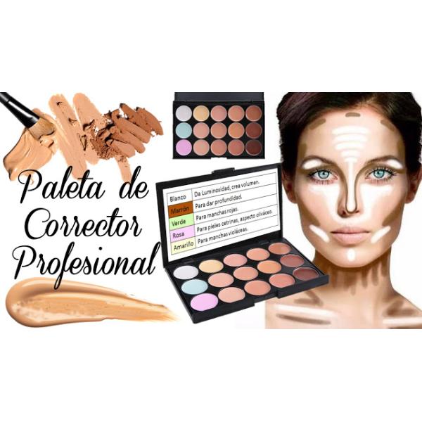 Cream Contour Kit 15 Colors Contour Cream Makeup Concealer Palette