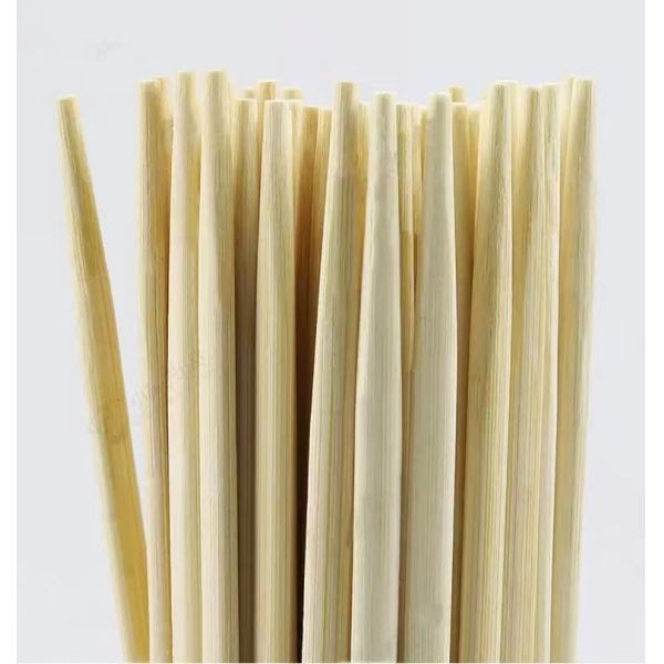 Custom Printed Disposable Bamboo Chopsticks Made from 100% Natural Moso Bamboo with High Temperature Sterilization