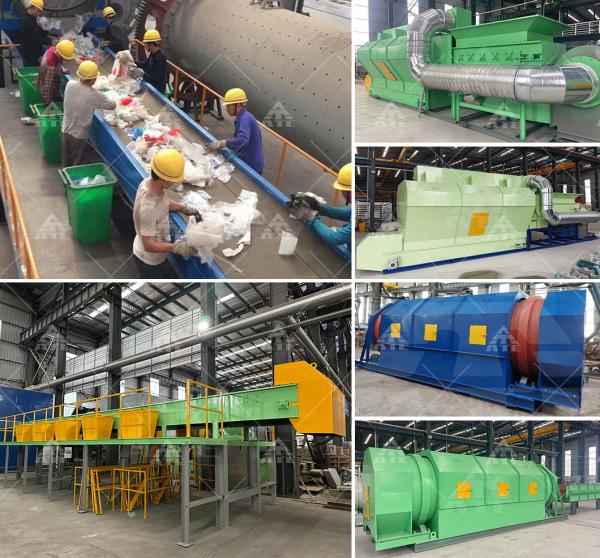 Xrido AITE-AS1 machine de tri de l'air usé pour les déchets solides municipaux