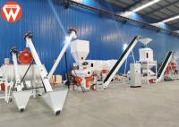 Planta de tratamento por lotes da alimentação da pelota das aves domésticas do pombo de 2.5T/H 90KW