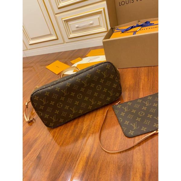 Кожа -степени Neverfull Mm холста вензеля пинка сумки вензеля Louis Vuitton дизайнерская итальянская
