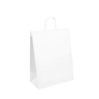Sacos de papel recicláveis do punho do ODM Kraft do OEM com seu próprio logotipo