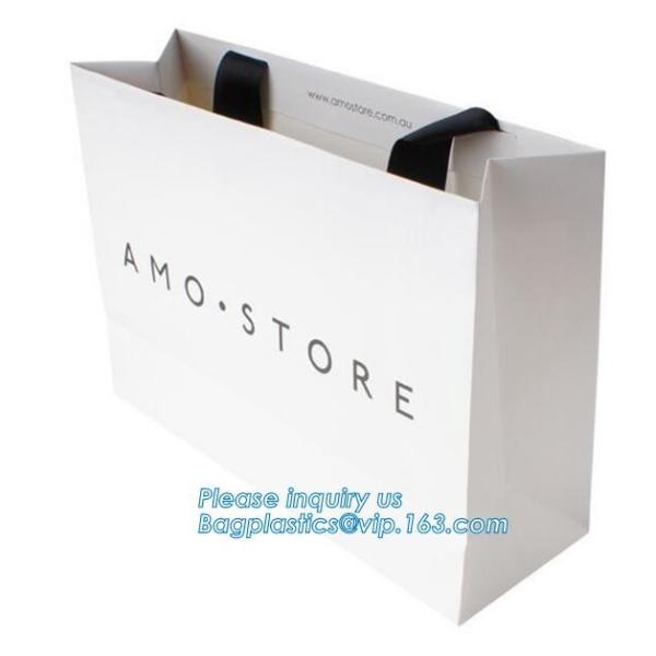 shopping bag luxury grocery bag carrier grocery paper bag,Recycled luxury Ladies Paper Carrier Bag Shopping Bag for Clot
