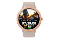 Woman Man Smart Watch 5ATM Waterproof GPS Built-in Dual-band GNSS Bluetooth Gold And Bluetooth Equipped