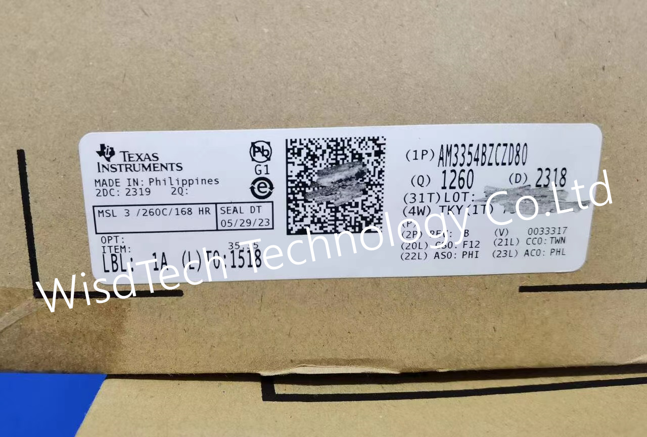 AM3354BZCZD80 Интегрированные схемы IC микропроцессор MPU ARM Cortex-A8 MPU