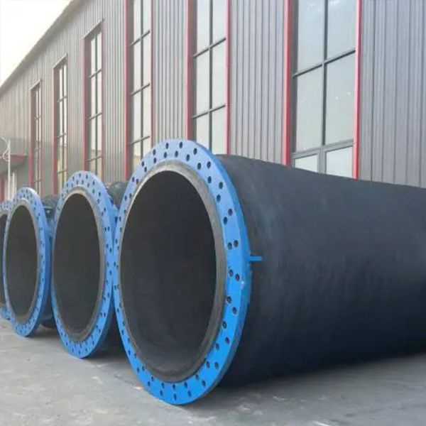 NBR Material Dredge Discharge Hose Pipe Leak Proof Design Customized Length