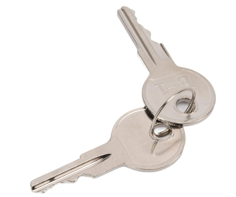 EZGO Golf Cart Ignition Keys OEM 17063-G1 - 2 Durable Spare Keys Included