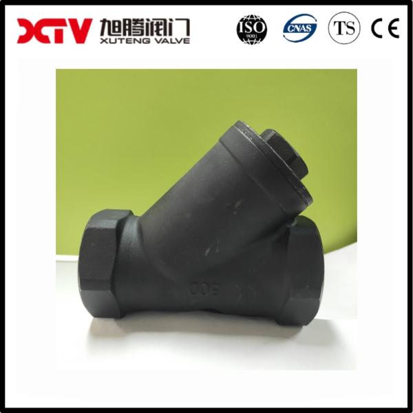 Normal Temperature Industrial Ss Valve Thread Y Filter Strainer Control Valve for Water
