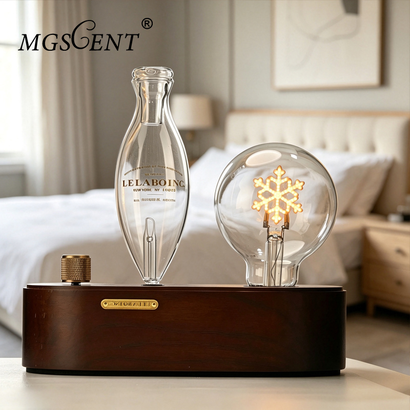 Eco Friendly Wood Aroma Diffuser with Cold-air Diffusion Technology for 100cbm