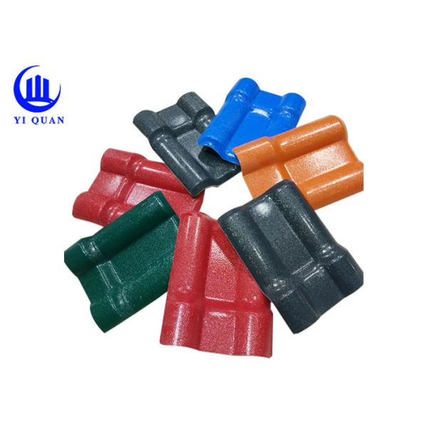 耐衝撃性の合成樹脂ポリ塩化ビニールの屋根ふきシートはプラスチック波をタイルを張る