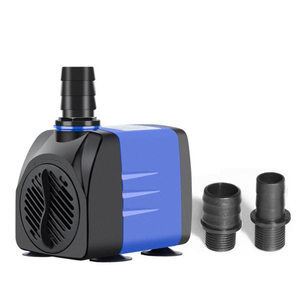 500L/H Submersible Water Pump 2 Nozzles For Fish Tank Statuary