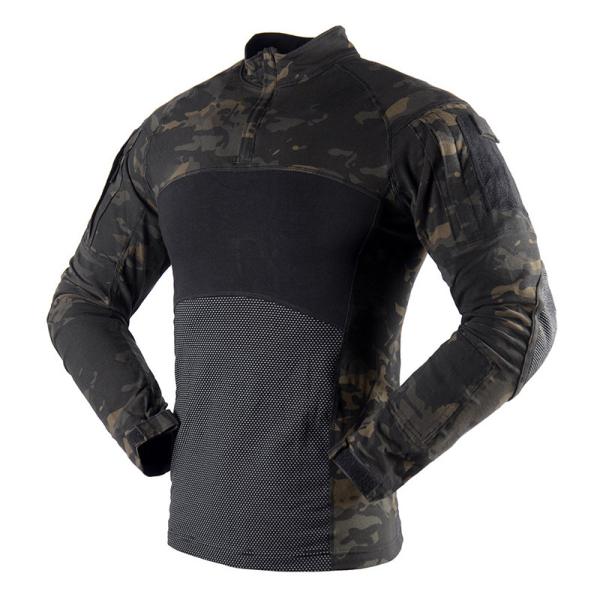 Camuflagem Outdoor G4 Traje de Sapo Tricoteado Expanção CS Traje de Treinamento ACU de Manga Longa